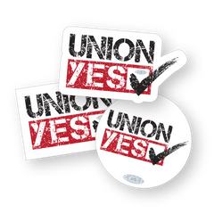 Custom Union Made Stickers