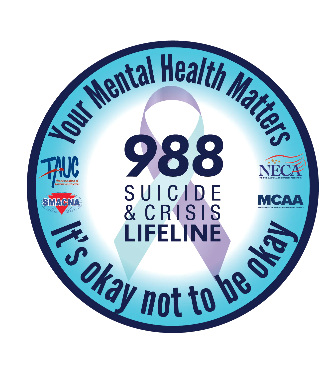 988 Suicide & Crisis Lifeline Sticker