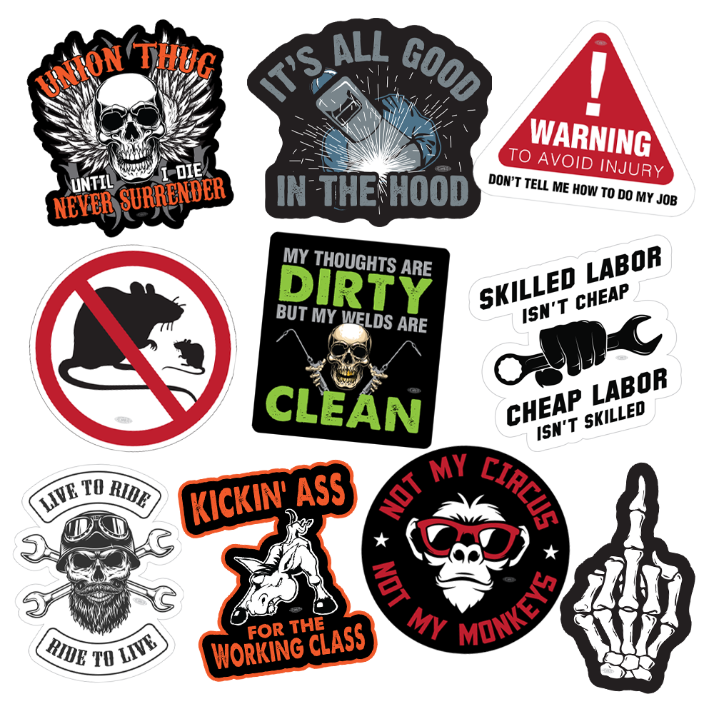 Welder Sticker Bundle