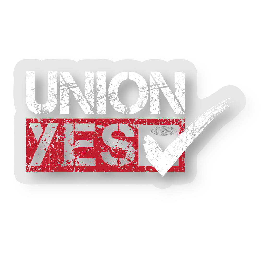 Front Adhesive Clear Stickers – Union Made Stickers