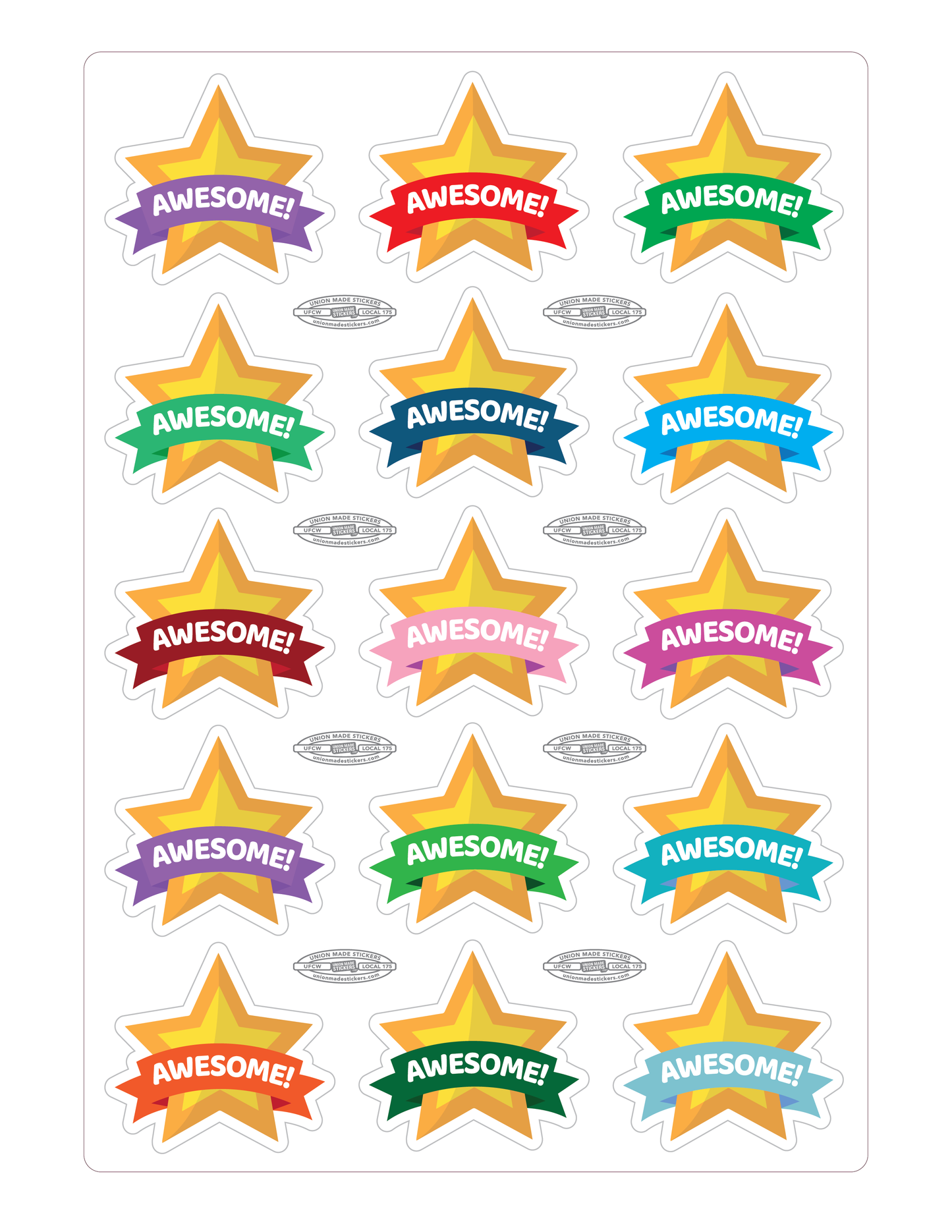 Awesome 7x10 Sheet 2 in