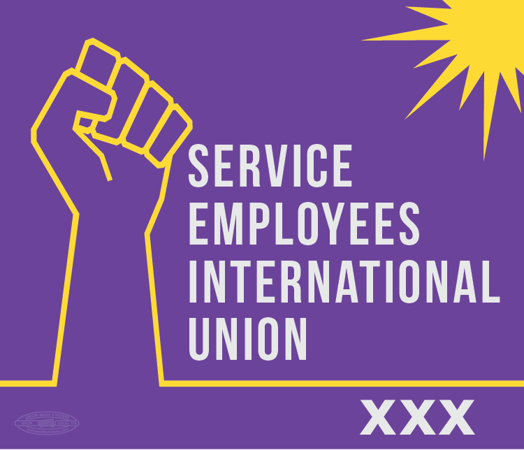 SEIU Outlined Fist