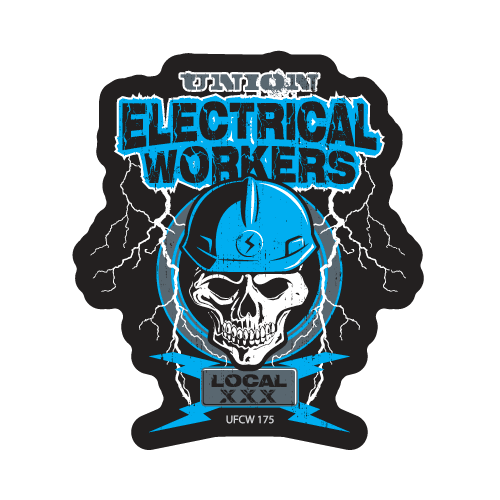 Skull Electric – Blue