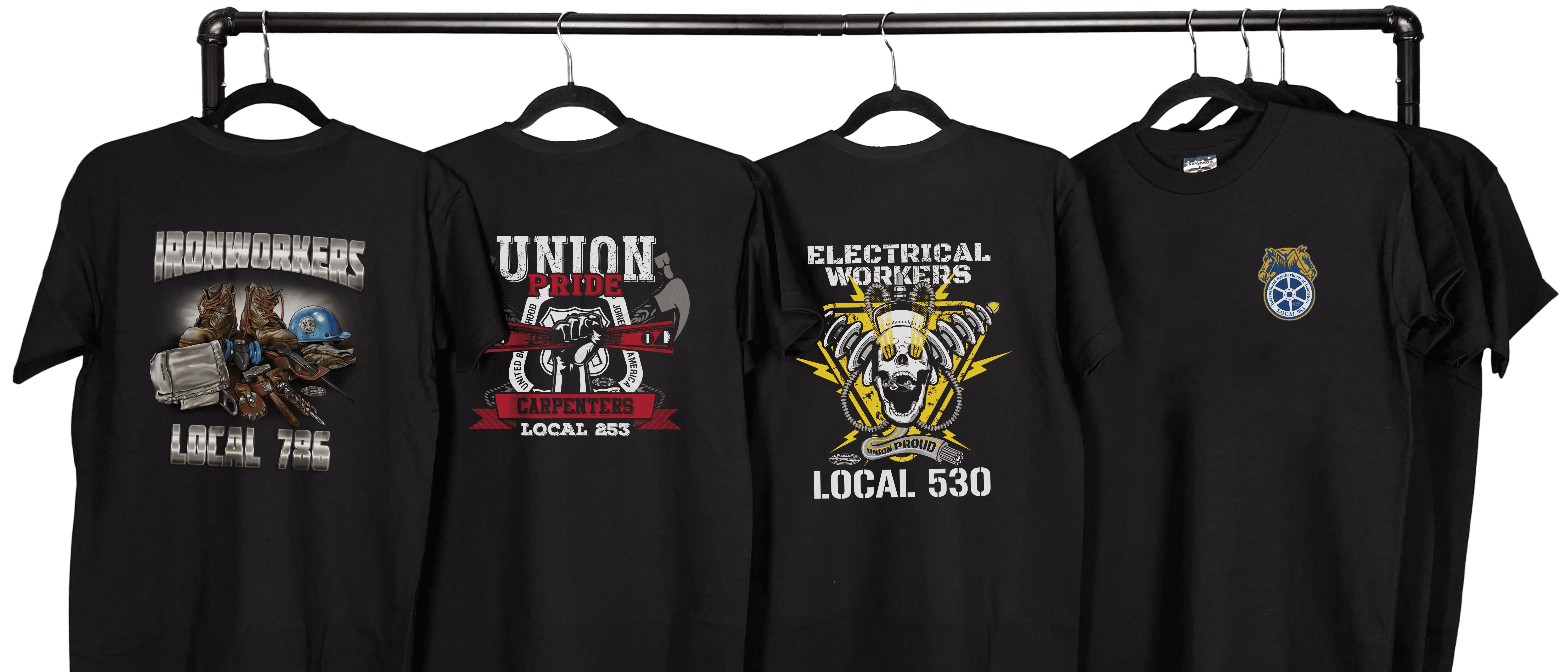 Custom Union Made Apparel – Union Made Stickers
