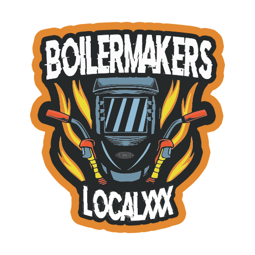 Boilermaker Life Sticker Custom Boilermaker Stickers – Union Made Stickers