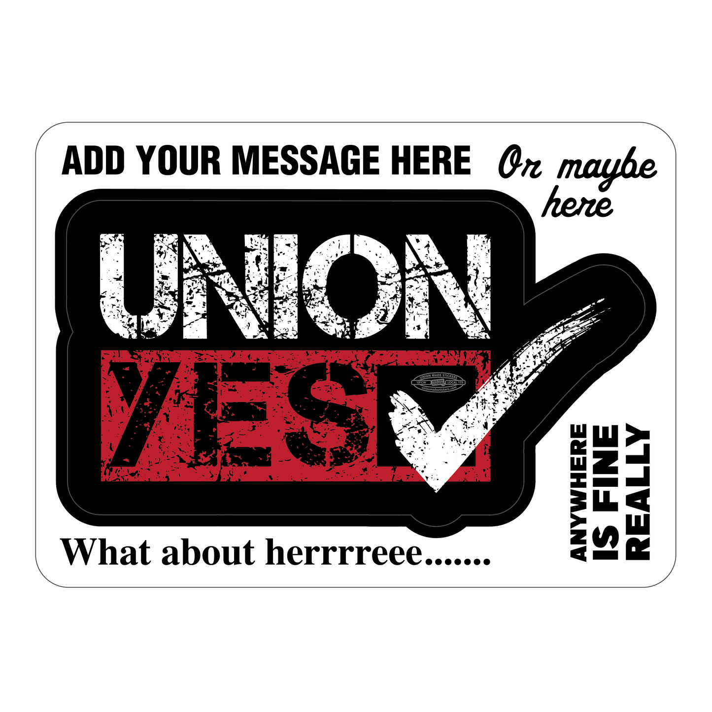 Custom Border Stickers