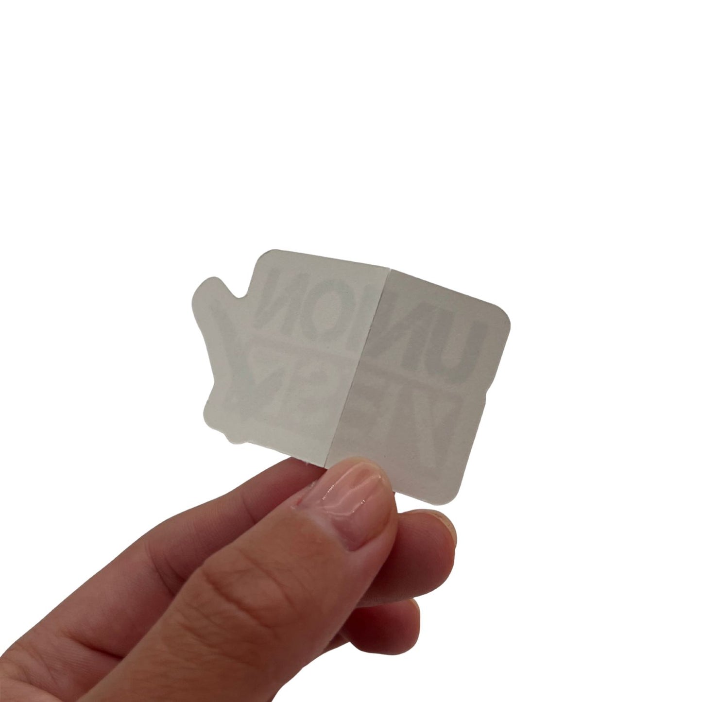 Die Cut Split Back