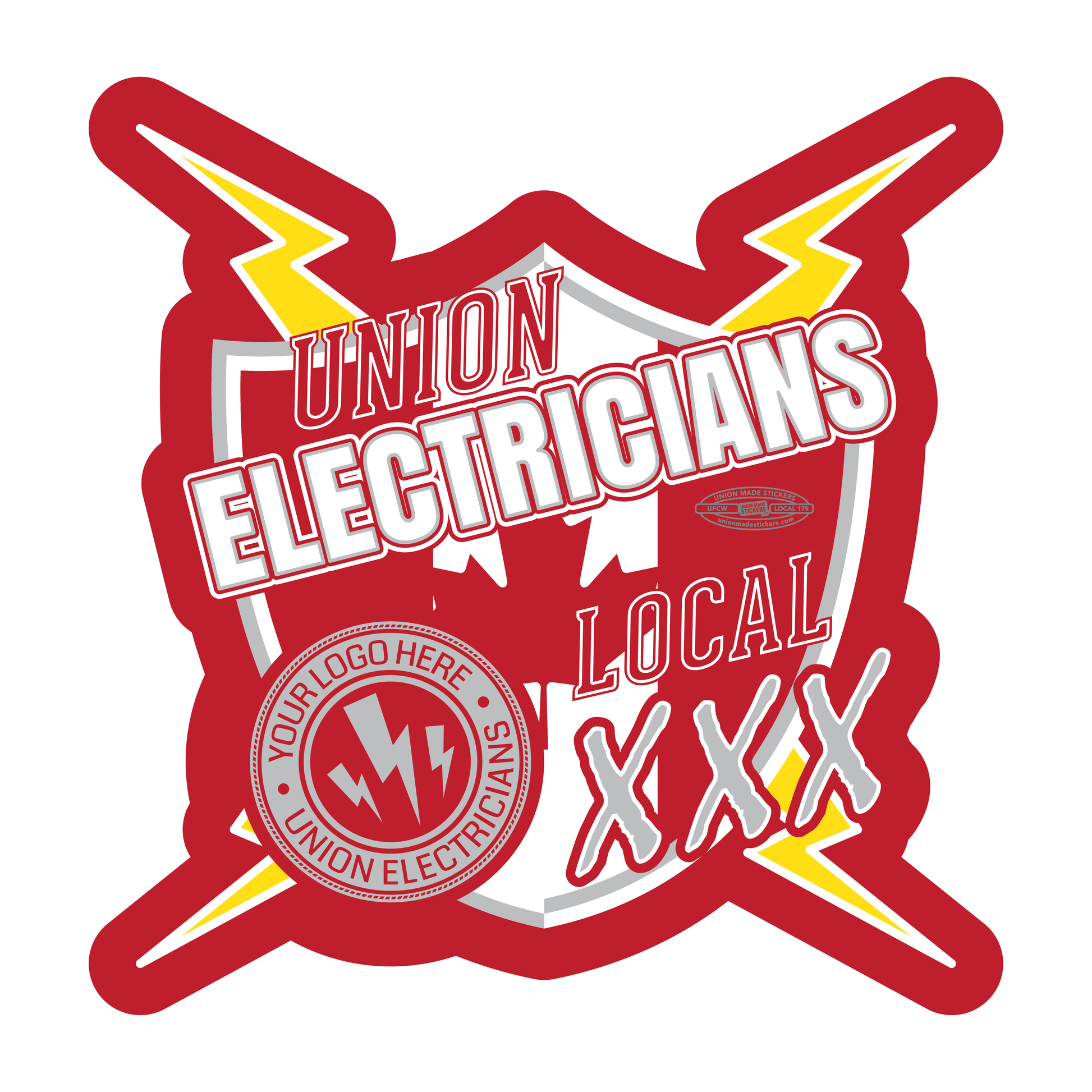 Canada Shield – Union Made Stickers