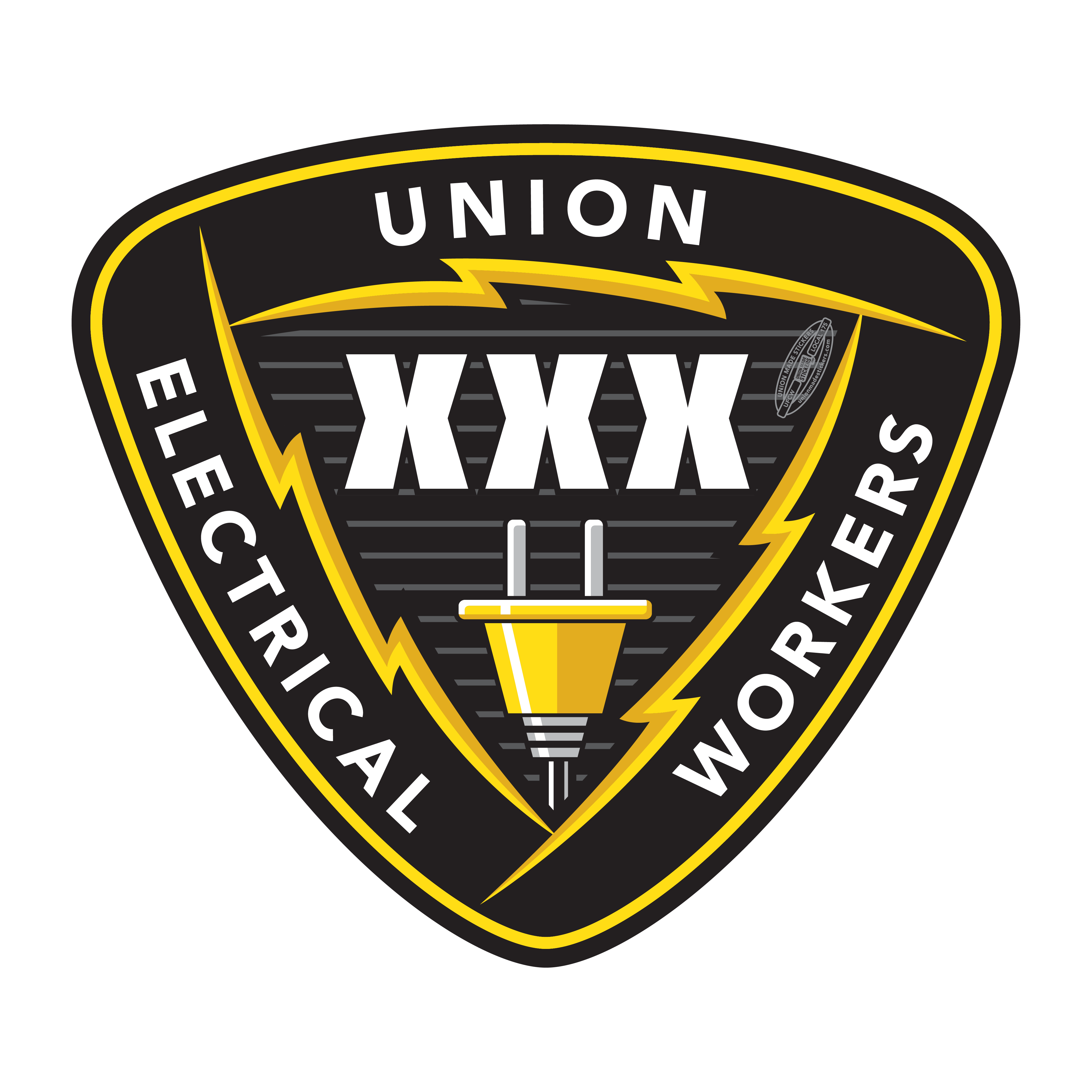 Electro Union Made Stickers Electro union made stickers