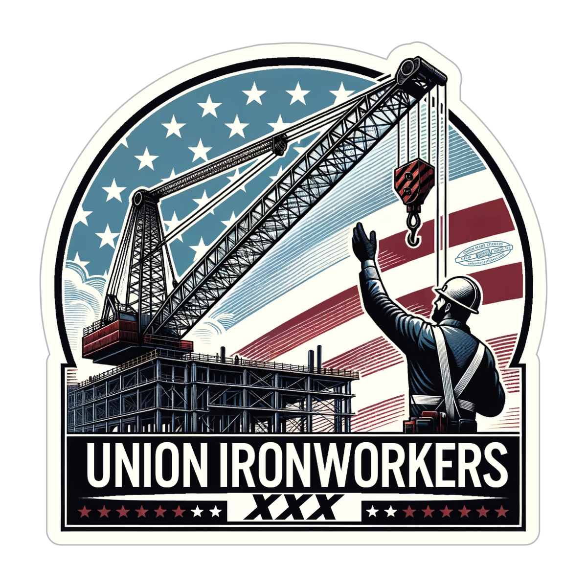 Crane – Union Made Stickers