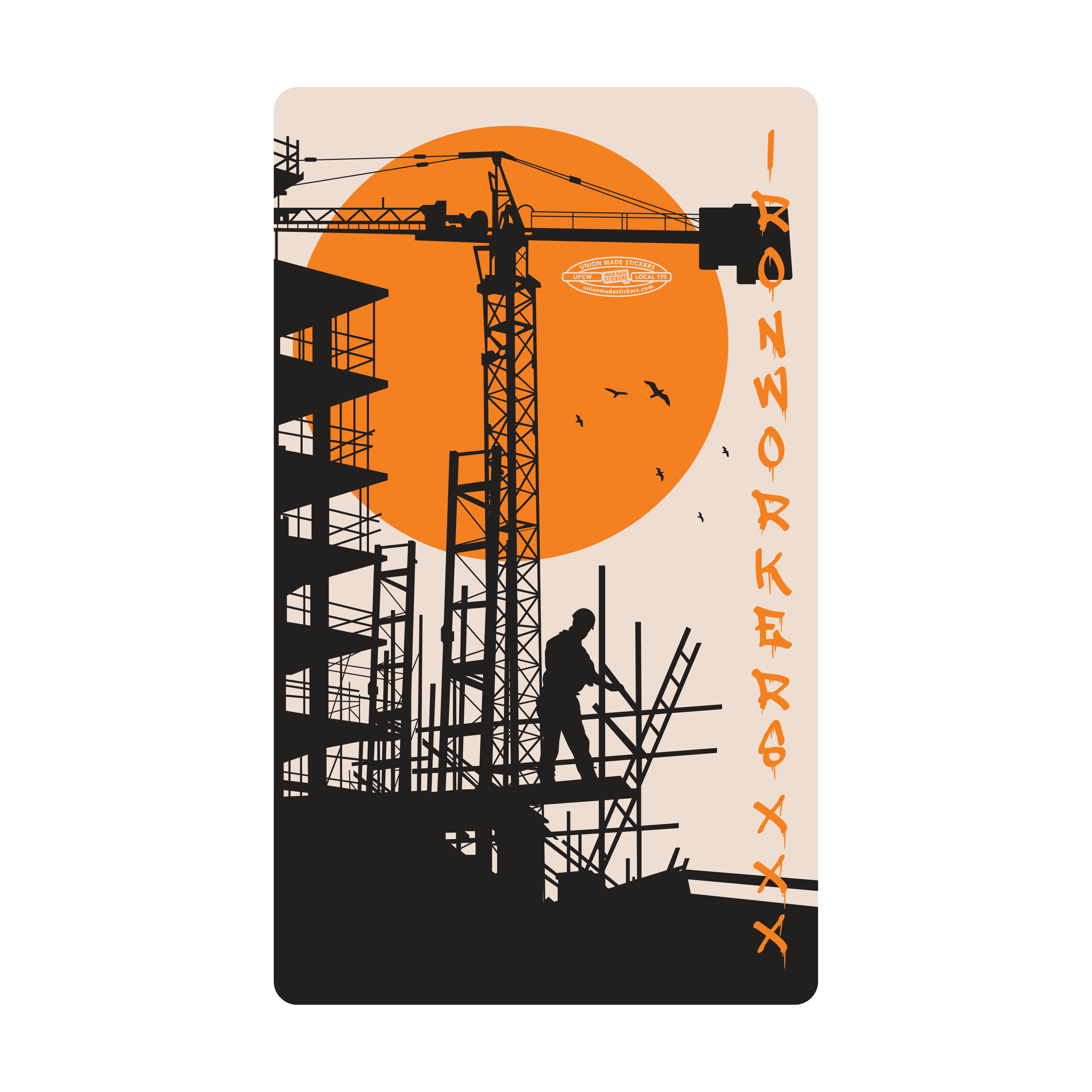 Frame Work Sticker Framework – Union Made Stickers