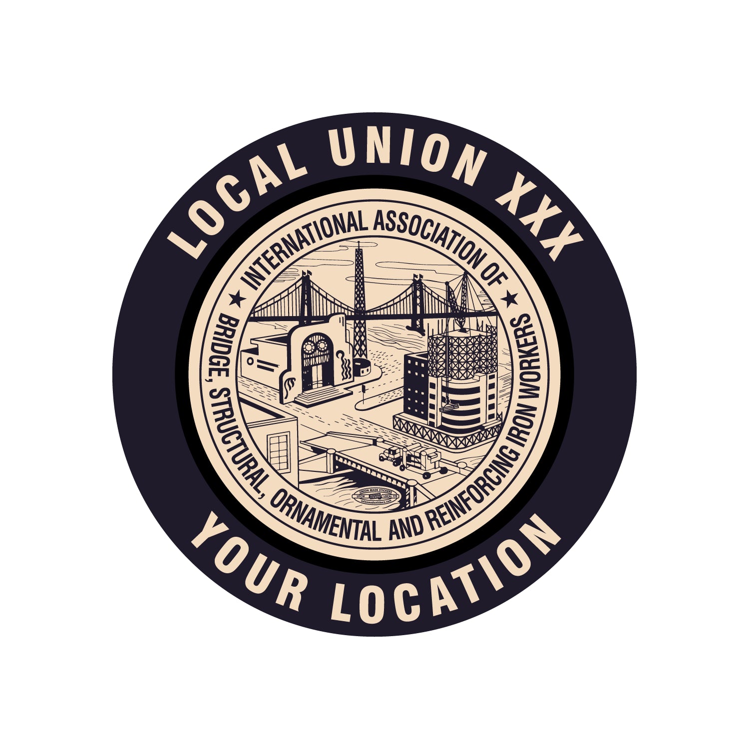 Logo – Union Made Stickers