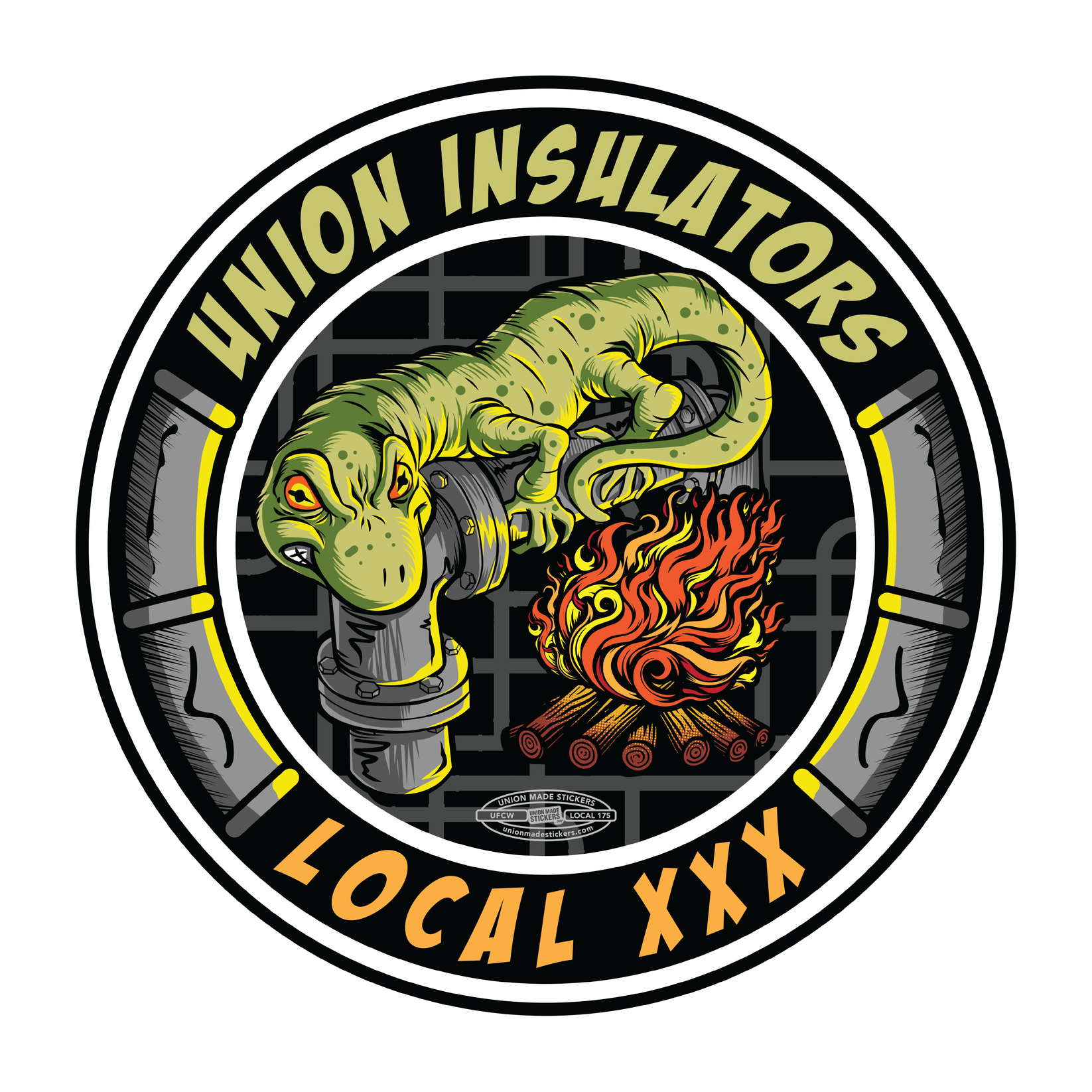 Blaze – Union Made Stickers