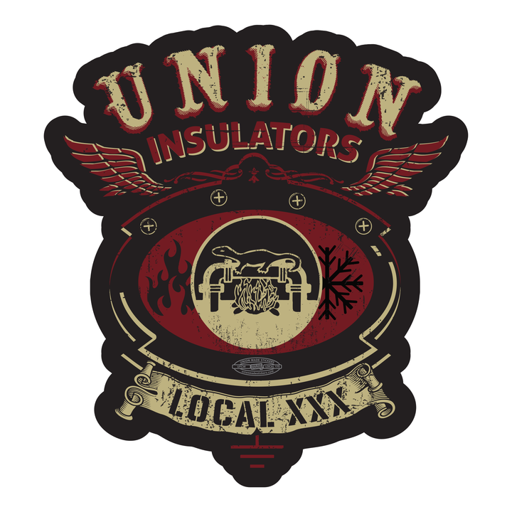 Custom Insulator Stickers – Union Made Stickers