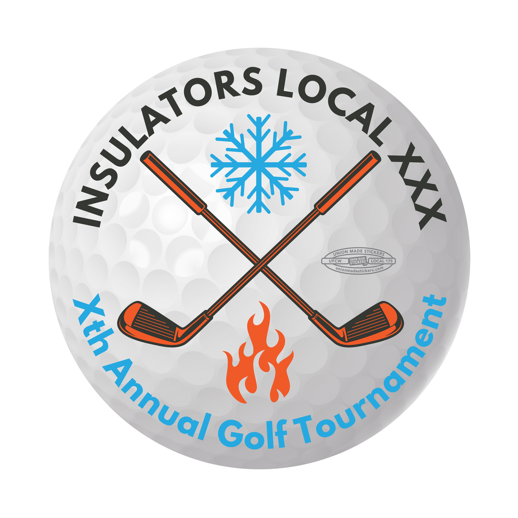 Custom Insulator Stickers – Union Made Stickers