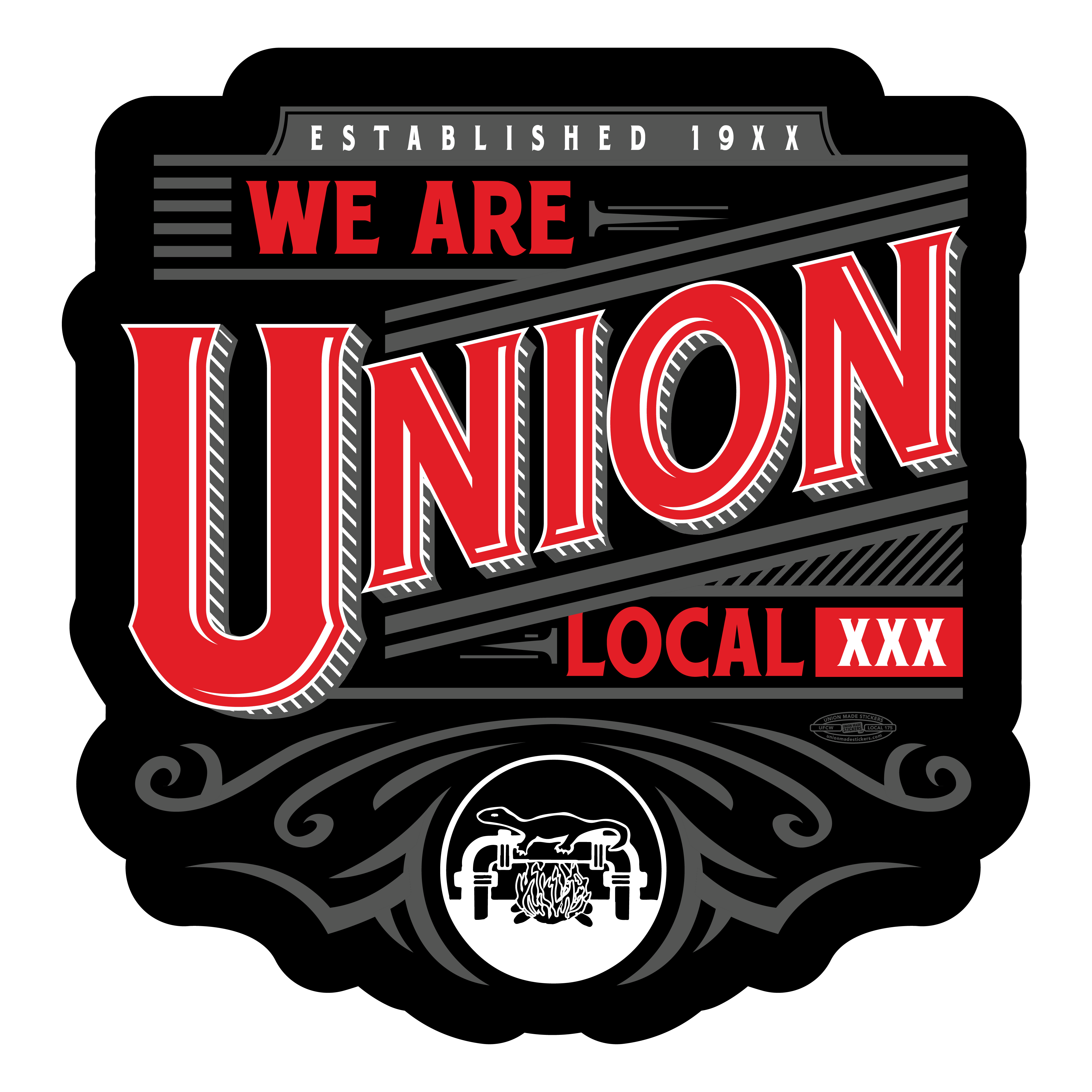 Custom Insulator Stickers – Union Made Stickers