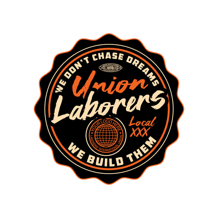 Custom Laborer Stickers – Page 2 – Union Made Stickers