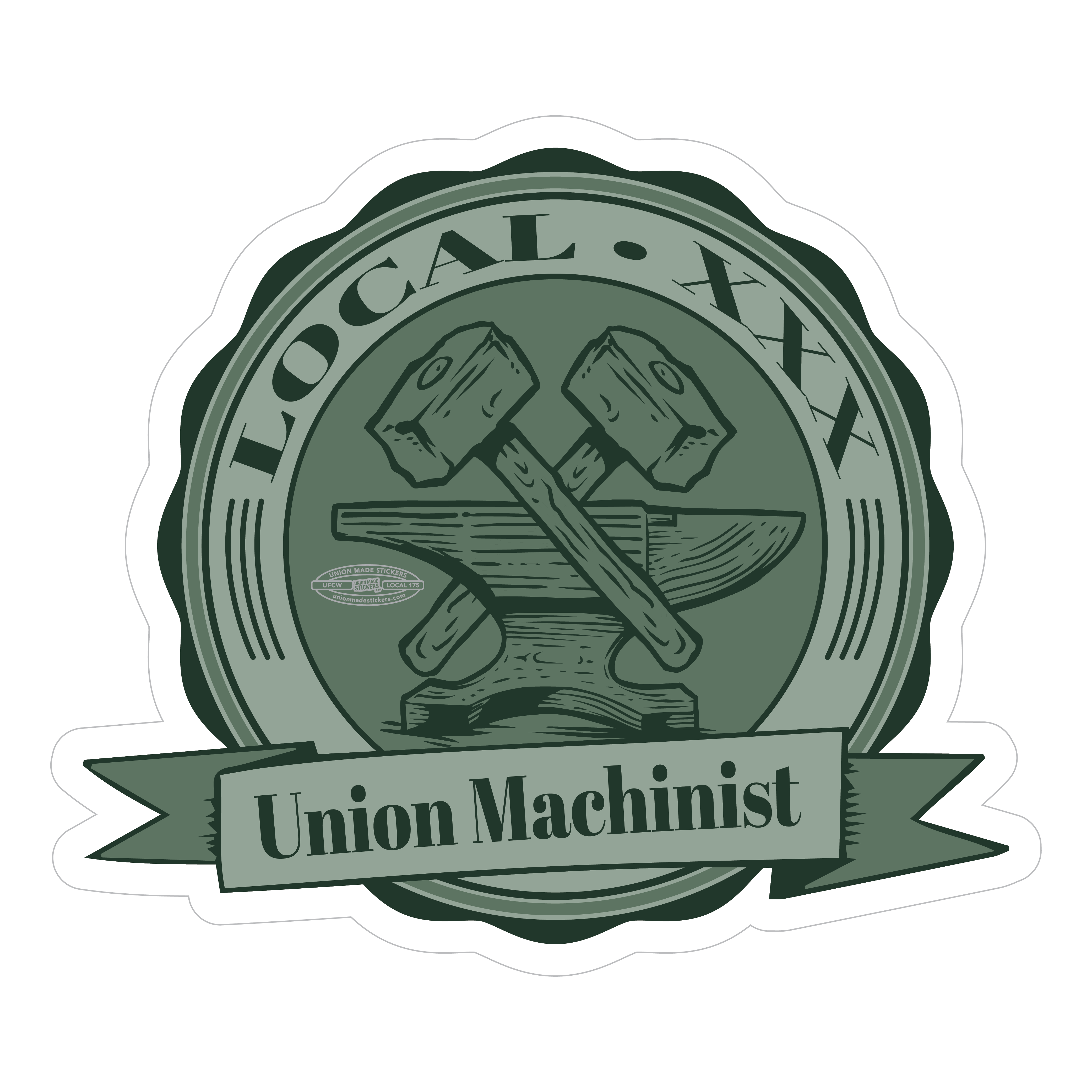 Anvil – Union Made Stickers