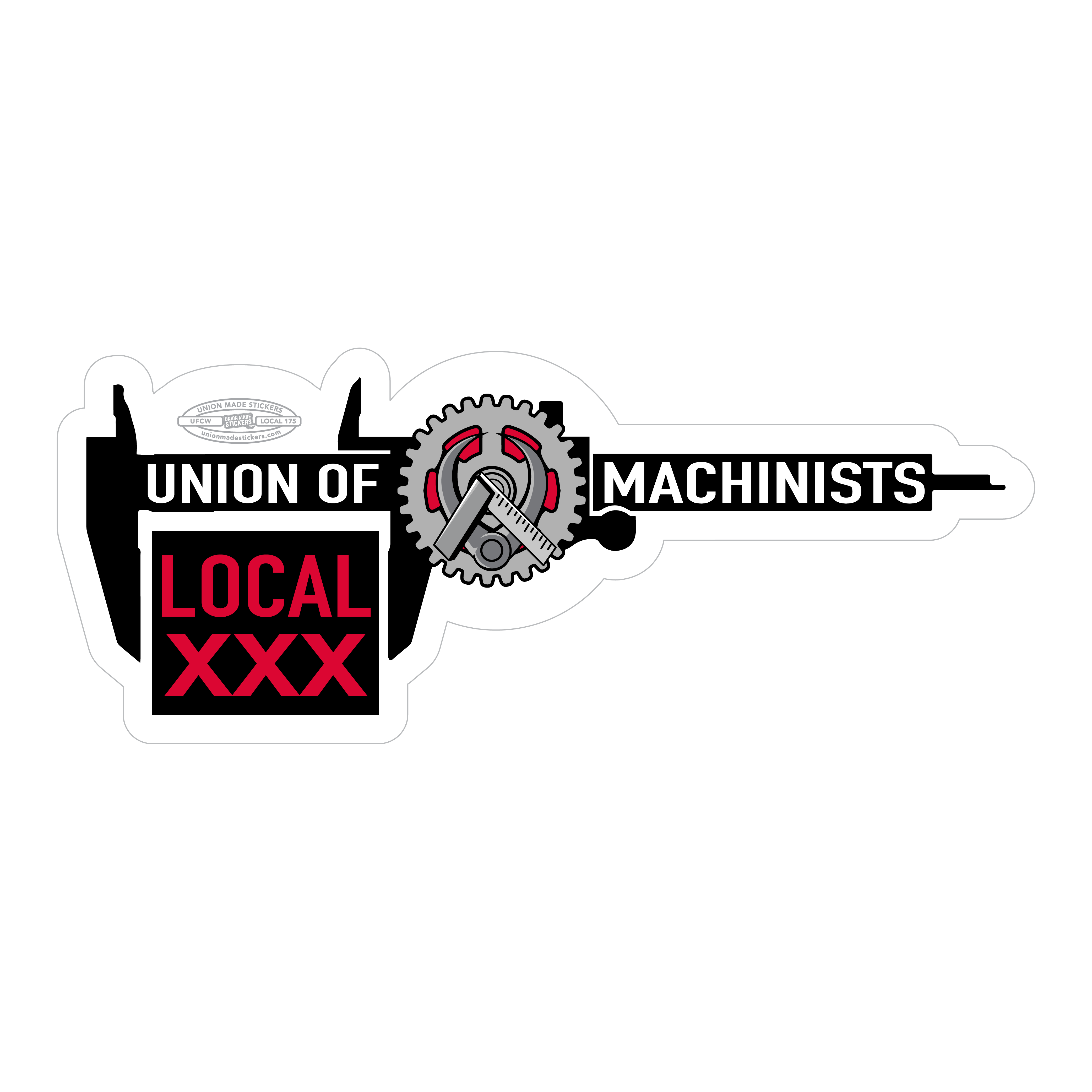 Measured – Union Made Stickers