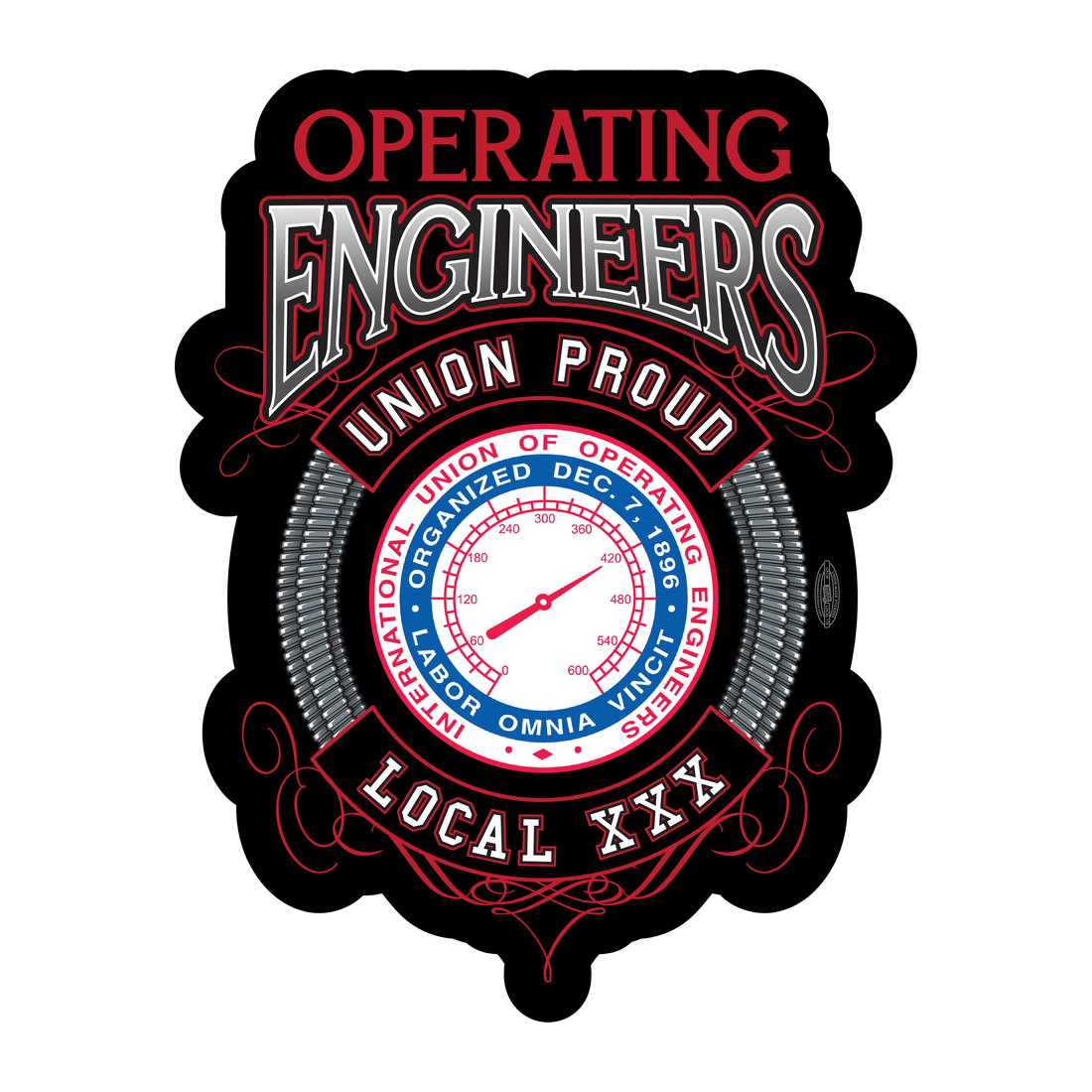 Full Metal – Union Made Stickers