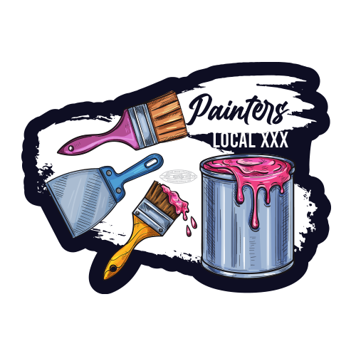 Custom Painter Stickers – Union Made Stickers