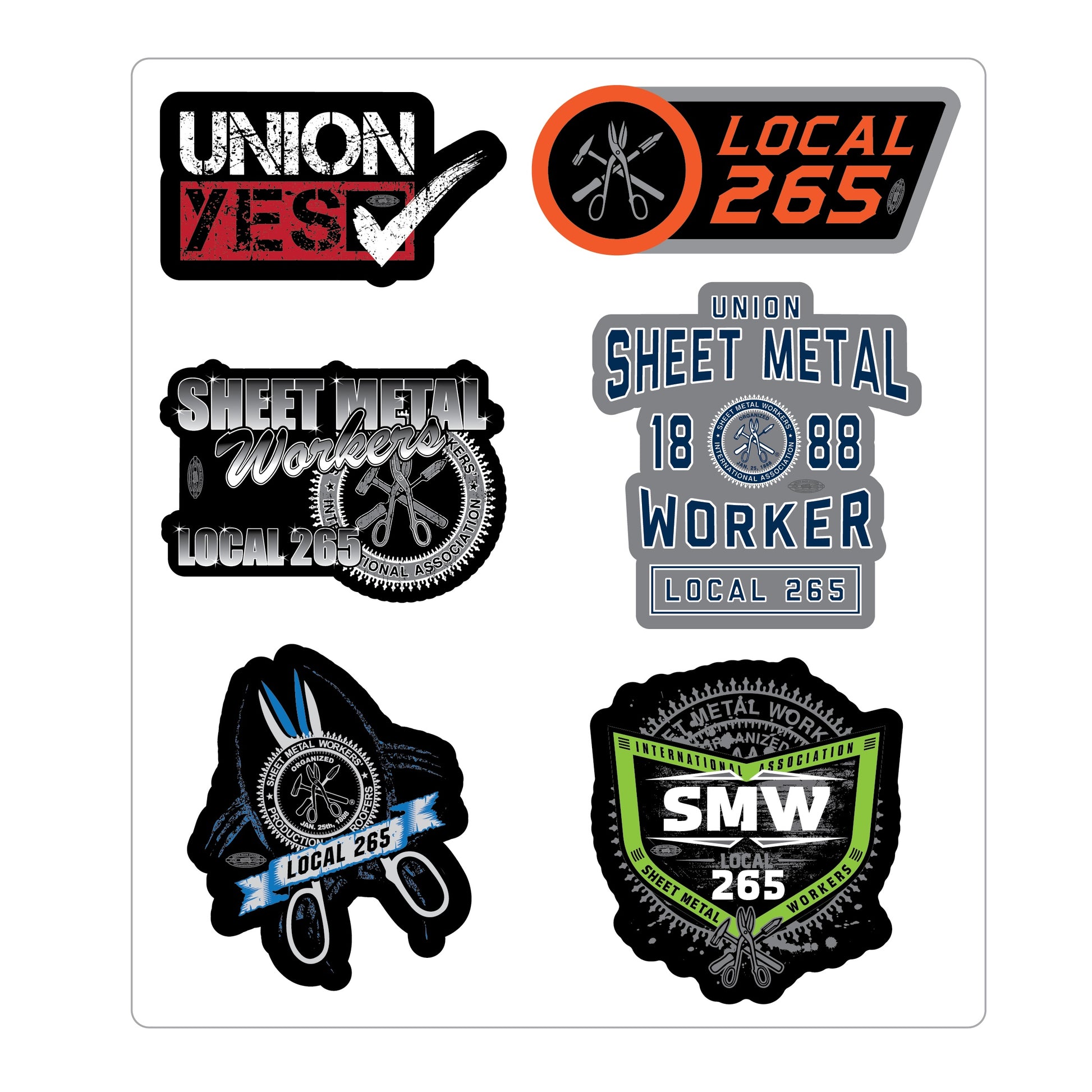 Custom Sticker Sheets – Union Made Stickers
