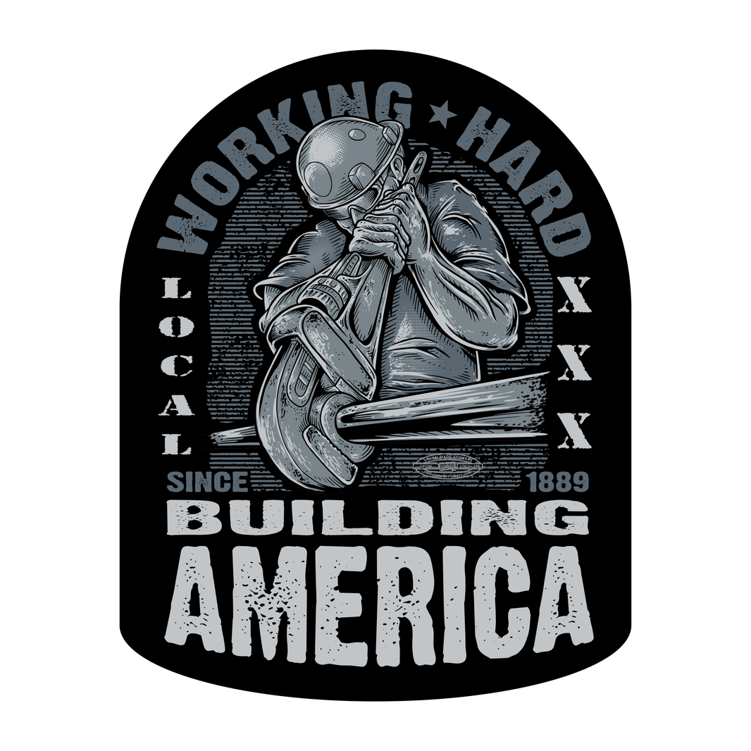 Custom Plumbing, Pipefitting, Sprinkler Fitting, and Welding Stickers ...