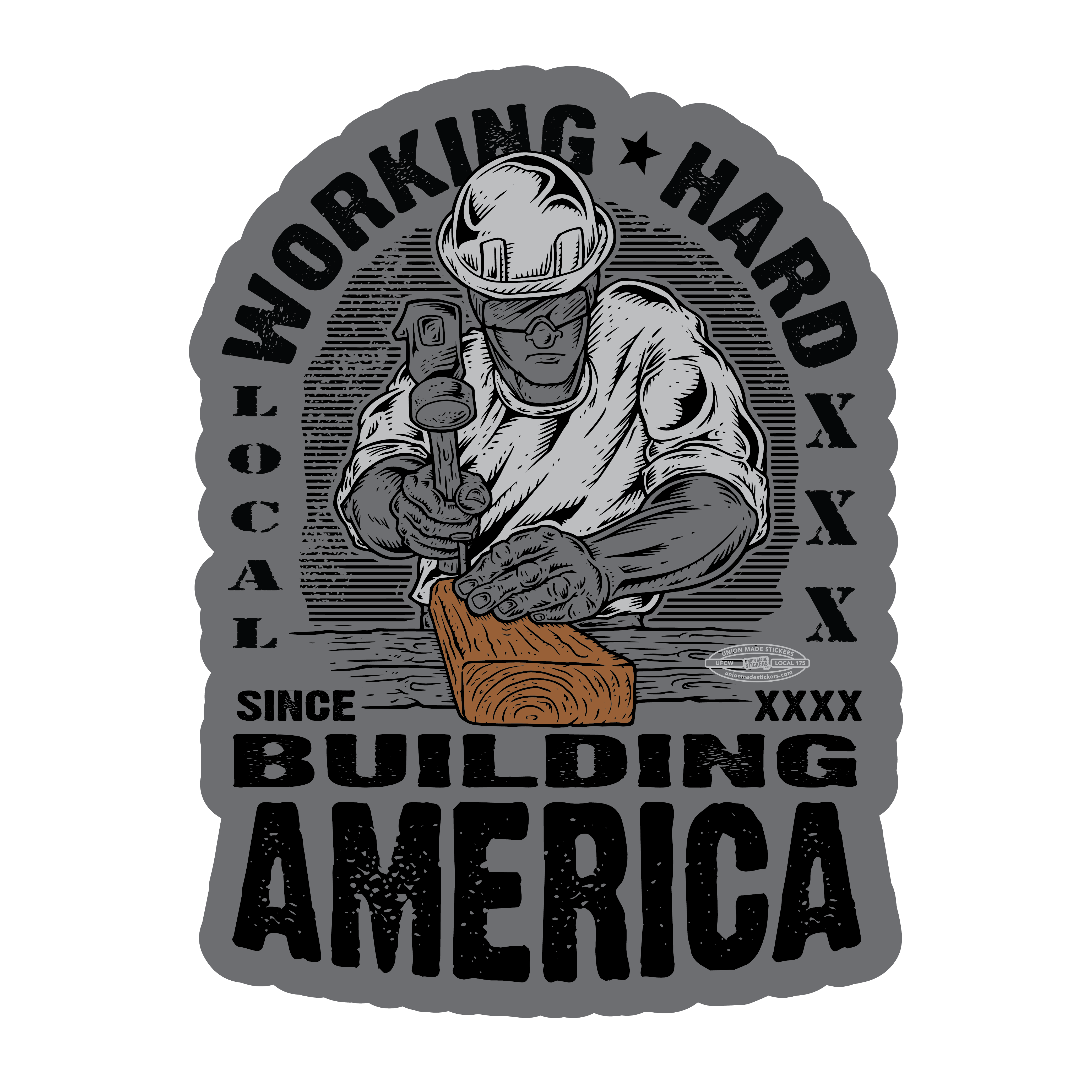 Building America – Union Made Stickers