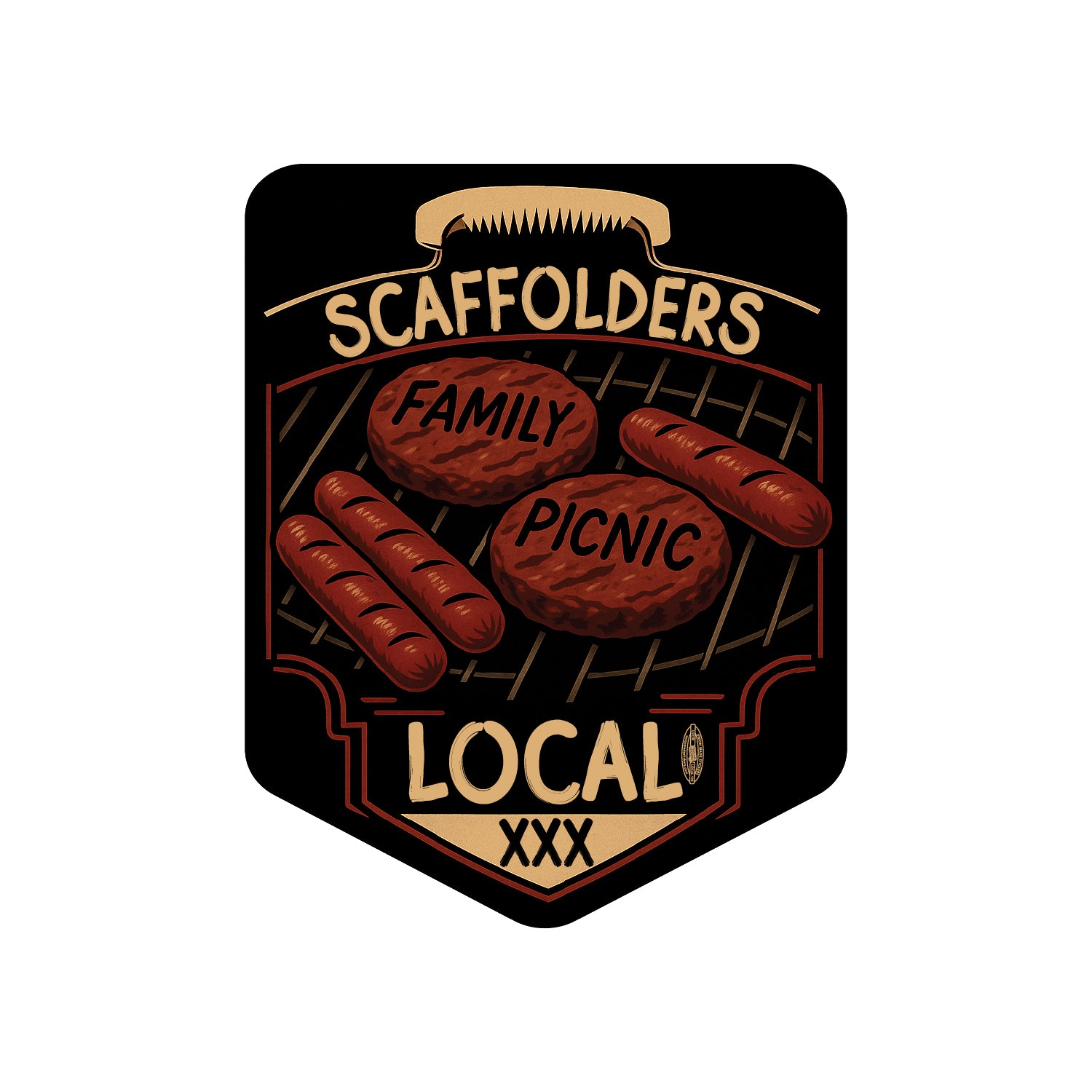 Custom Scaffolder Stickers – Union Made Stickers