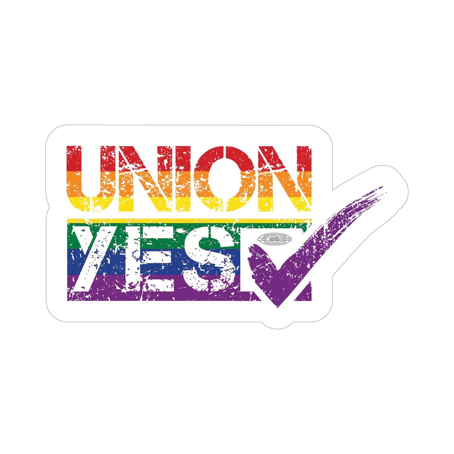 Union Yes – Union Made Stickers