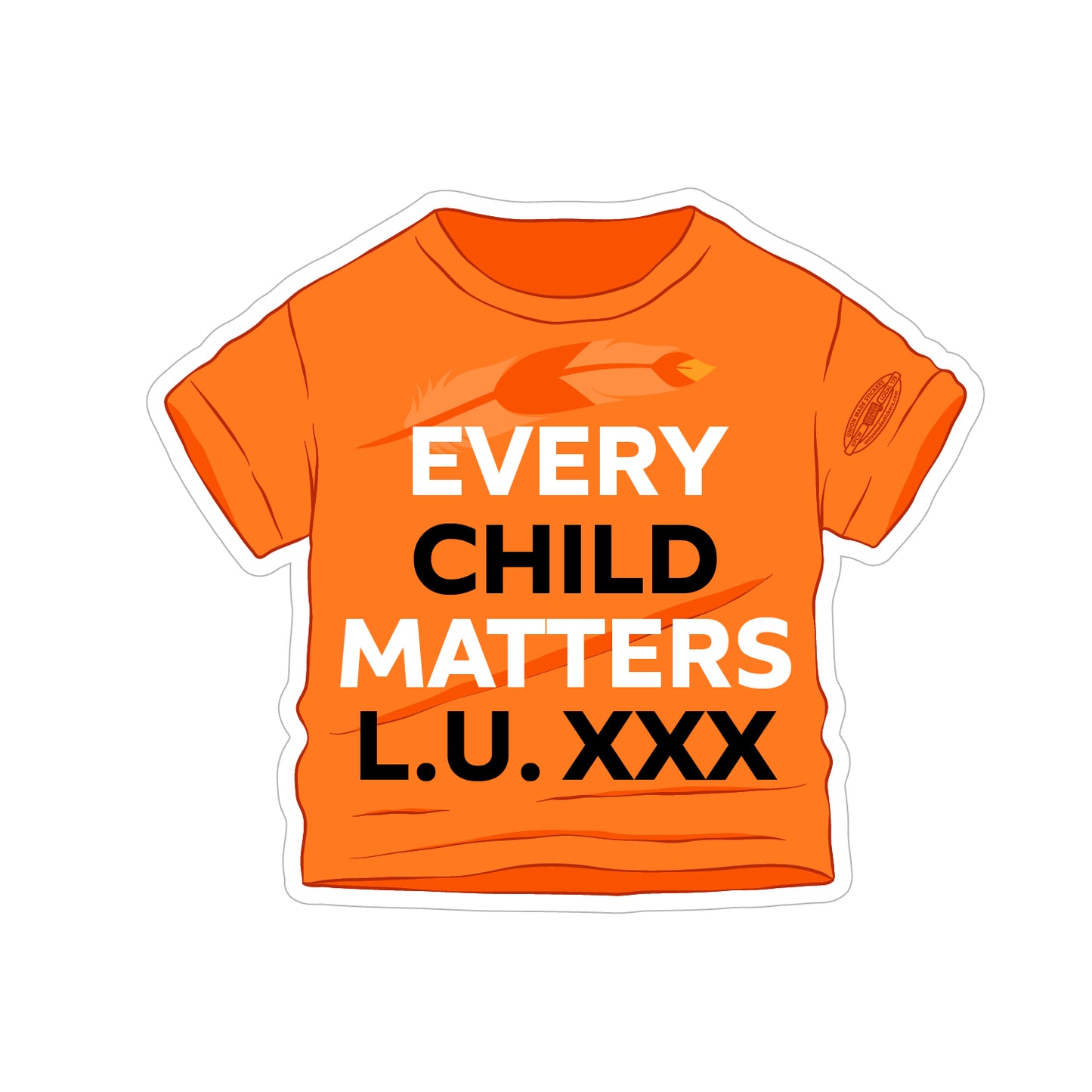 Orange Shirt