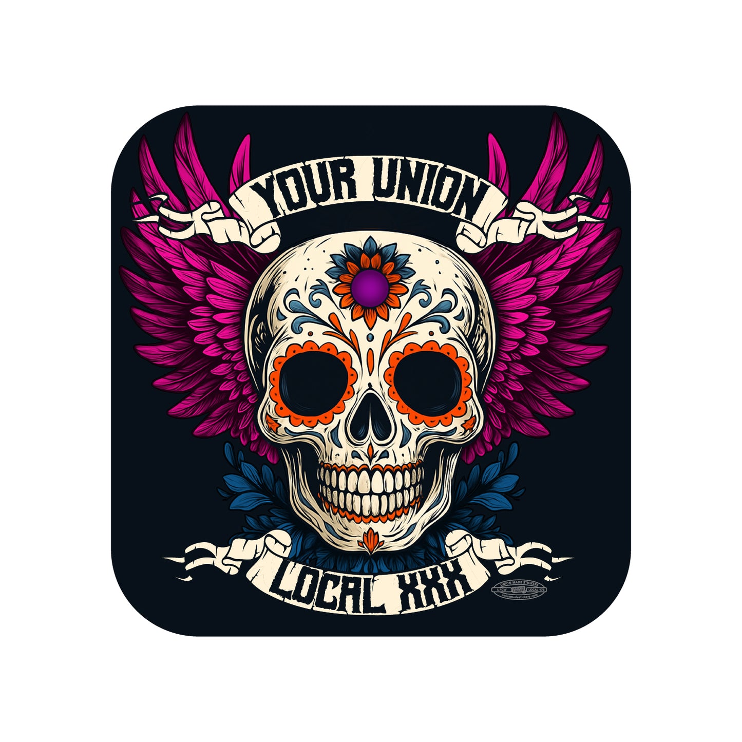 Sugar Skull - Square