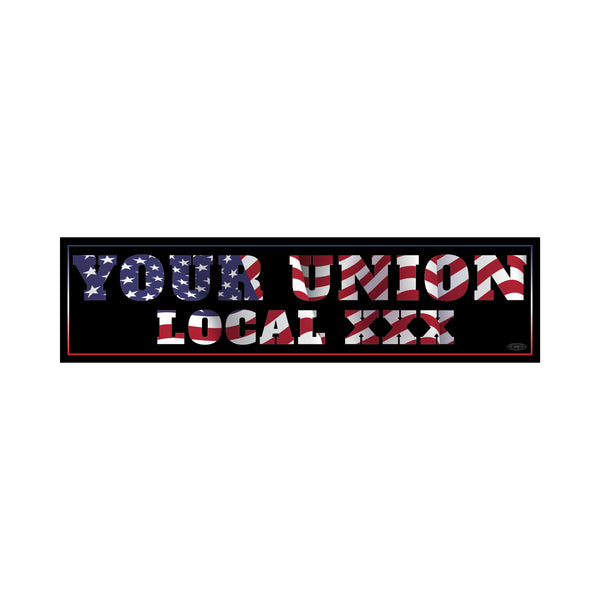 USA Flag – Union Made Stickers