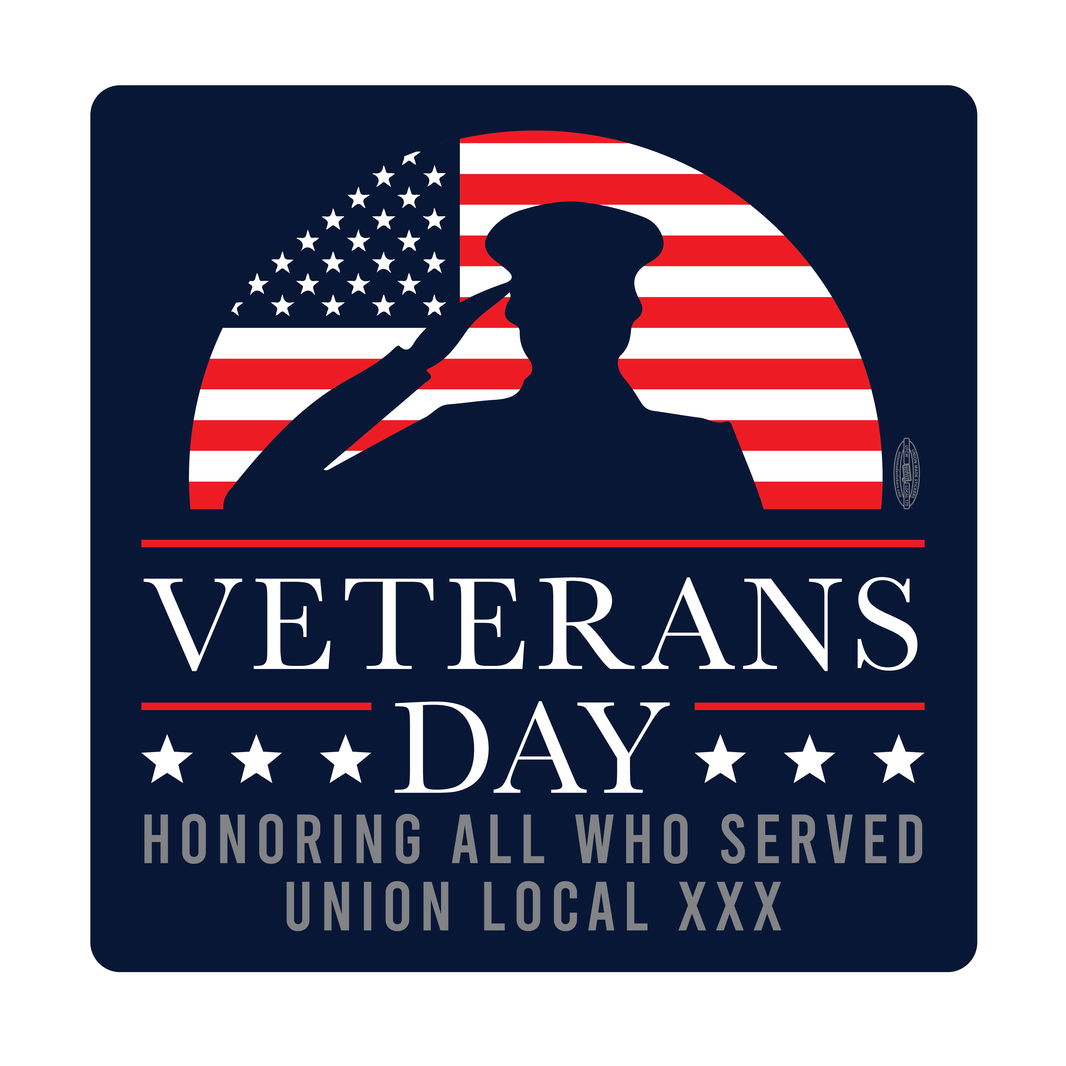 Veterans Day Stickers – Union Made Stickers