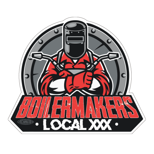 Boilermaker Life Sticker Custom Boilermaker Stickers – Union Made Stickers
