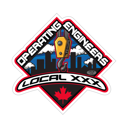 Operating Engineers – Union Made Stickers