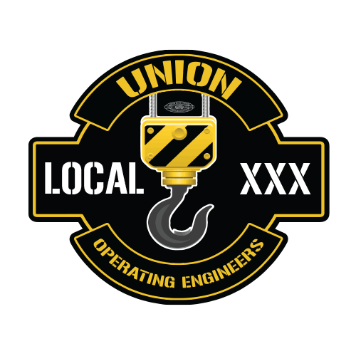Custom Operating Engineer Stickers – Union Made Stickers