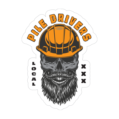 Skull Driver – Union Made Stickers