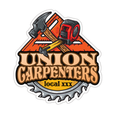 Custom Carpenter Stickers – Union Made Stickers