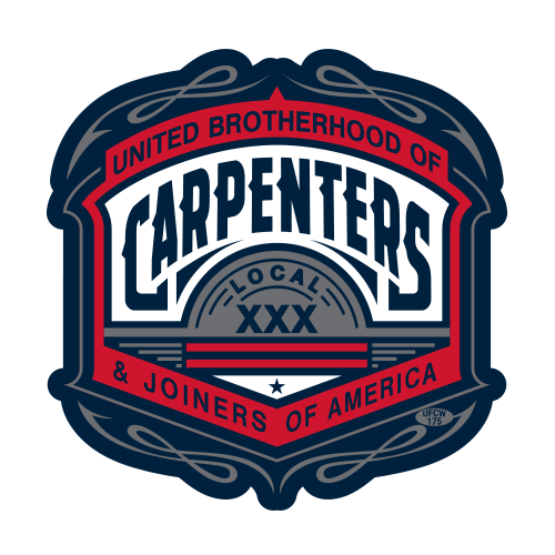 Custom Carpenter Stickers – Union Made Stickers
