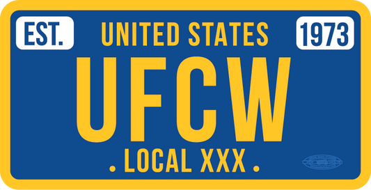 UFCW Plate