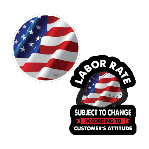 American Sticker Bundle – Union Made Stickers