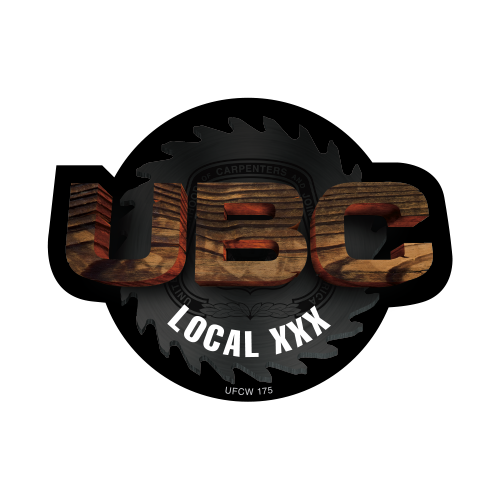 Timber Unity Sticker Timber - Dark – Union Made Stickers