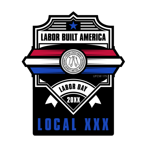 Custom Sheet Metal Worker Stickers – Union Made Stickers