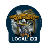 Custom Carpenter Stickers – Union Made Stickers