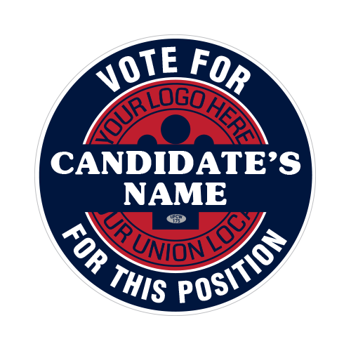 Union Vote Sticker Union Made Stickers