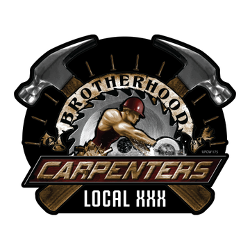 Custom Carpenter Stickers – Union Made Stickers