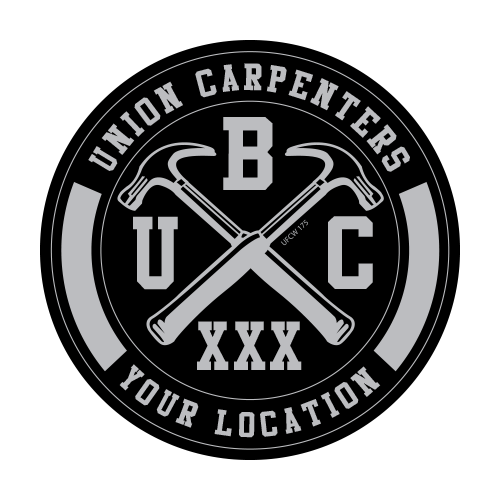 Carpenter Label Custom Carpenter Stickers – Union Made Stickers