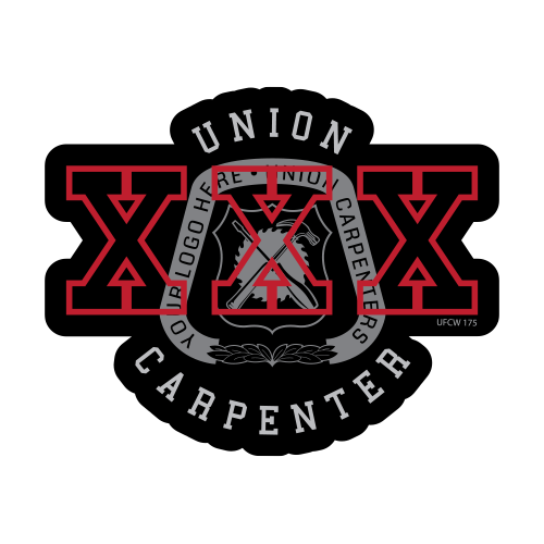 Carpenter Label Custom Carpenter Stickers – Union Made Stickers